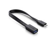 Micro USB 3.0 OTG Cable On The Go Adapter USB Female for Android Micro USB 3.0 Phones Tablets Samsung Galaxy S5 Note 3 Note Pro 12.2 Tab Pro 12.2 Lenovo Yoga