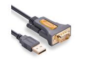 USB 2.0 to RS232 DB9 Serial Cable Male A Converter Adapter with PL2303 Chipset for Win8.1 8 Compatible with 8 7 Vista XP 2000 and Mac OS X 10.6 and Above 3ft