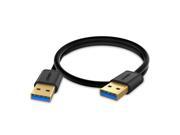 USB 3.0 A to A Cable Ugreen USB 3.0 Type A Male to Male Cable Cord for Data Transfer Hard Drive Enclosures Printers Modems Cameras 1.5m 5FT