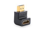 HDMI 90 Degree Right Angle Adapter Gold Plated High Speed HDMI Male to Female Connector Adapter 20109