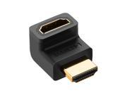 HDMI 270 Degree Right Angle Adapter Gold Plated High Speed HDMI Male to Female Connector Adapter 20110