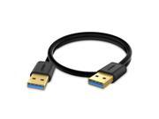 USB 3.0 A to A Cable USB 3.0 Type A Male to Male Cable Cord for Data Transfer and Charging Hard Drive Enclosures Printers Modems Cameras 5FT 1.5m 30149