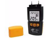 GM610 Digital LCD Display Wood Moisture Meter Gauge Humidity Tester Timber Damp Detector Hygrometer