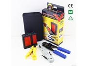 Network tool kit Wire stripper network cable tester RJ45 Crimping tool punch Down Tool Network Toolkit Cable Tester Punch Down RJ45 Plug Crimp Tool NF
