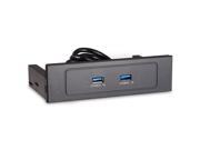 Computer PC 5.25 USB 3.0 20 Pin USB Front Panel Optical Disk Bay Hub 5.25 Inch USB 3.0 Front Panel Optical Disk Bay Hub for PC Computer Case