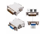 VGA Female to DVI D 18 1 Pin Single Link Male Converter Adapter for PC Laptop Graphic Card Durable