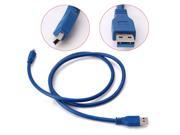 USB 3.0 Male to Mini USB mobile hard disk data cable mini T type cable SuperSpeed USB 3.0 Type A Male to Mini USB 10 Pin B Cable 5ft 1.8m