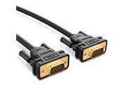 16ft 5m VGA Extension cable VGA SVGA HD15 Male to Male Video Coaxial Monitor Cable with Ferrite Cores Gold Plated Compatible for Projectors HDTVs Displays