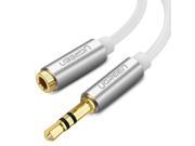3.5mm Male to Female Extension Stereo Audio Extension Cable Adapter Gold Plated Compatible for iPhone iPad or Smartphones Tablets Media Players10776