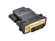 High Speed HDMI Female to DVI 24 1 DVI D Male Adapter Gold Plated Support 1080P for HDTV Plasma DVD and Projector Fully compatible with all HDTV formats. Sup