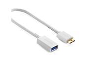 Micro USB 3.0 OTG Cable On The Go Adapter Round Micro USB to USB Female for Android Samsung Galaxy S5 Note 3 Note Pro 12.2 Tab Pro 12.2 Lenovo Yoga 8 8 inc