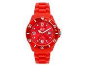 Ice Watch Unisex SI.RD.U.S.09 Sili Collection Red Plastic and Silicone Watch