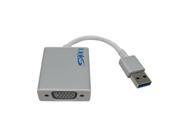 LinkS SuperSpeed USB 3.0 2.0 to VGA Adapter for Windows with Aluminium case—Ship From US