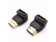 LinkS 90 Degree HDMI Male to Female Adapter 2 Pack —Ship From US