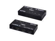 LinkS 1x2 Powered 1080P V1.4 Certified HDMI Splitter with Full Ultra HD 4K 2K and 3D Resolutions