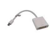 LinkS Mini DisplayPort Thunderbolt to DVI Male to Female Adapter in White—Ship from US