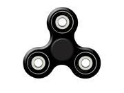 LinkS Fidget Spinner Toy Stress Reducer Perfect For ADD ADHD Anxiety Designed for Adults and Children Black