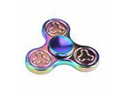 LinkS New style Finger Fidget Spinner Toy, High Speed Stress Reducer with Metal Bearing ADHD Focus Anxiety Relief Toys.-- Rainbow Color...Ship from LinkS
