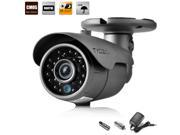 TYCOCAM TY370 T1 1000TVL Black CMOS CCTV Security Camera Home Safe Camera with IR CUT Nightvision with 15M IR distance IP66 Waterproof