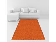 Maxy Home 3 3 x 4 8 RED Plain Solid Color SOFT Shag Area Rug 39 by 56