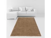 Maxy Home 6 7 x 9 3 BEIGE Plain Solid Color Soft Shag Contemporary Area Rug 7 by 10 ft