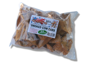 Smoked Cow Ears 25 pieces. Made in USA Excellent Chew That Promotes Healthy Teeth Gums