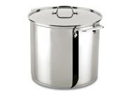 All Clad Stainless Steel 16 Qt Stockpot