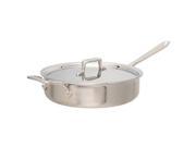 All Clad d5 Brushed Stainless Saute Pan 4 qt