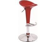 MODERN SWIVEL RED BAR STOOLS FOR THE KITCHEN BAR AND PUBLIC BAR.