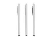 Precision Touch 3 PACK Craftsman Stylus Touch Pen For iPad iPhone Samsung Galaxy Silver