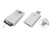 USB 3.0 Ultra Speed Dual Slot Card Reader support 8GB 16GB 32GB 64GB 128GB micro SD SDHC SDXC microSD microSDXC