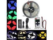 LED4everything TM Bright 5M 16.4ft 5050 SMD 300 LED Waterproof Strip Light 12V Power RF Remote GREEN COLOR