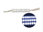 LED4Everyhting TM 20pcs Cool White 5630 3LED SMD Module Injection Waterproof LED Strip Light Sign Storefront DC 12V