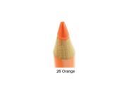6 Pack JORDANA Long Lip Liner Pencil Orange