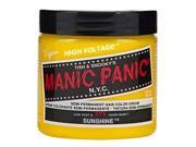 MANIC PANIC Cream Formula Semi Permanent Hair Color Sunshine