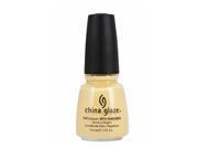3 Pack CHINA GLAZE Nail Lacquer with Nail Hardner 2 Lemon Fizz
