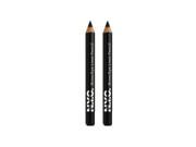 6 Pack NYC Brow And Liner Pencil Twin Pack Jet Black