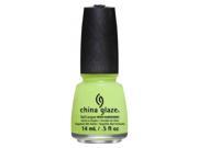 CHINA GLAZE Nail Lacquer Art City Flourish Grass Is Lime Greener