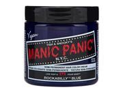 MANIC PANIC Cream Formula Semi Permanent Hair Color Rockabilly Blue