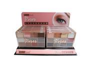 BEAUTY TREATS Roses Eyeshadow Palette Display Case Set 12 Pieces