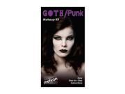 3 Pack mehron Premium Character Makeup Kit Goth Punk