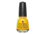 6 Pack CHINA GLAZE Nail Lacquer Road Trip Suns Up Top Down