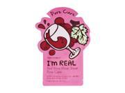 3 Pack TONYMOLY I m Real Red Wine Mask Sheet Pore Care