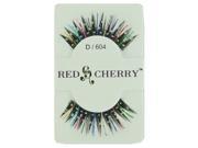 3 Pack RED CHERRY Stone Color False Eyelashes RCPD 608