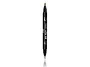 MILANI Eye Tech Define 2 In 1 Brow Eyeliner Felt Tip Pen Natural Taupe Black