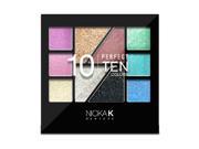 3 Pack NICKA K Eyeshadow Perfect 10 colors AP021