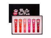 3 Pack BERRISOM Oops My Lip Tint Pack Lip Stain Tattoo Color 6 Pieces Set