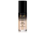 3 Pack MILANI Conceal Perfect 2 In 1 Foundation Concealer Creamy Vanilla
