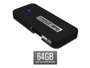 MyDigitalSSD BP5 SuperSpeed USB 3.0 SATA M.2 NGFF SSD UASP Enclosure Combo with 64GB Solid State Drive MDM2 BP5 064 COMBO