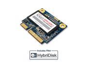 MyDigitalSSD Super Cache 2 25mm SATA III 6G mSATA Mini Half Size SSD with FNet HybriDisk Software 128GB